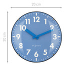 NeXtime Duomo Mini Table Clock 20cm (Blue)