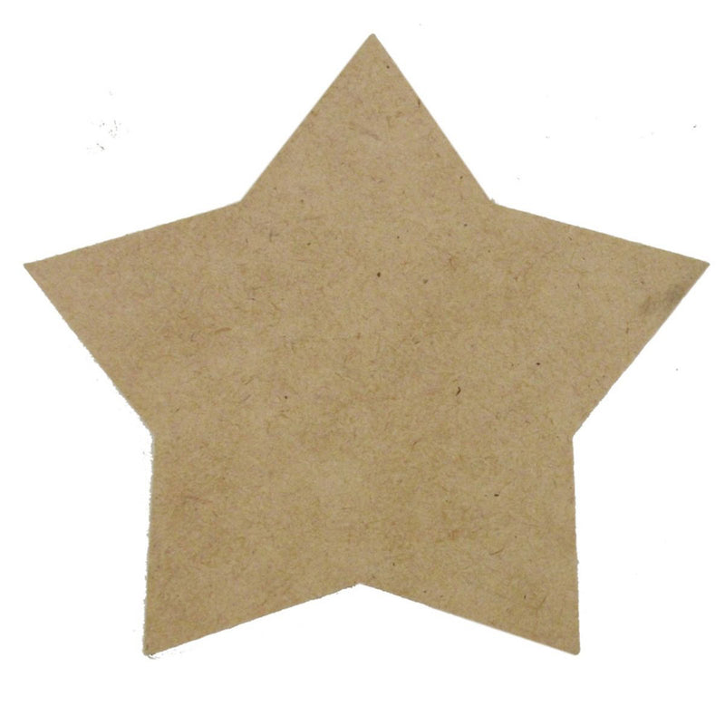 5-Point Star Craftwood Wooden Coaster