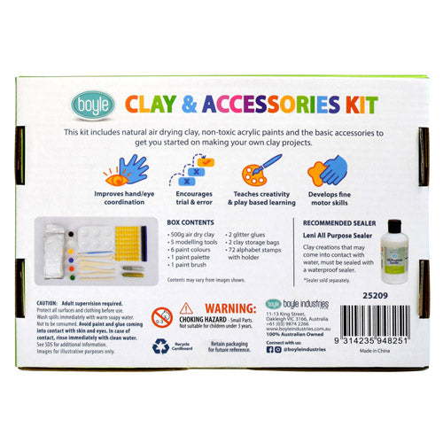 Air-Drying Clay and Accessories Kit