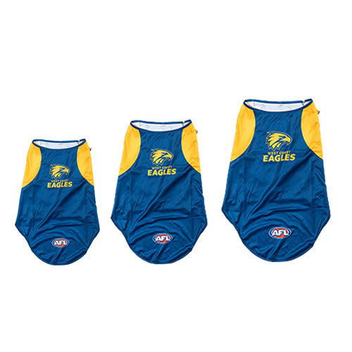 AFL West Coast Eagles Pet Jersey