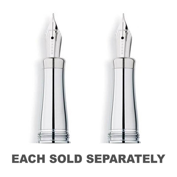 Sauvage Rhodium Plated Nib