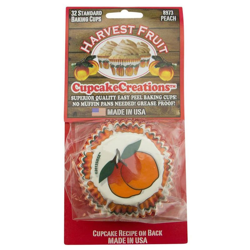 Standard Harvest Fruit Cupcake Baking Cups 32pk