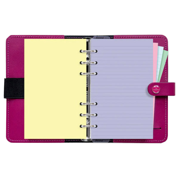 Filofax Ruled Pocket Bright Coloured Refill 20pk