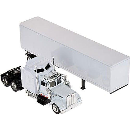 White Kenworth W900 Container Truck 1:43 Scale