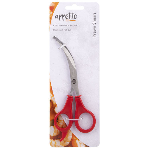 Appetito Prawn Shears (Red)