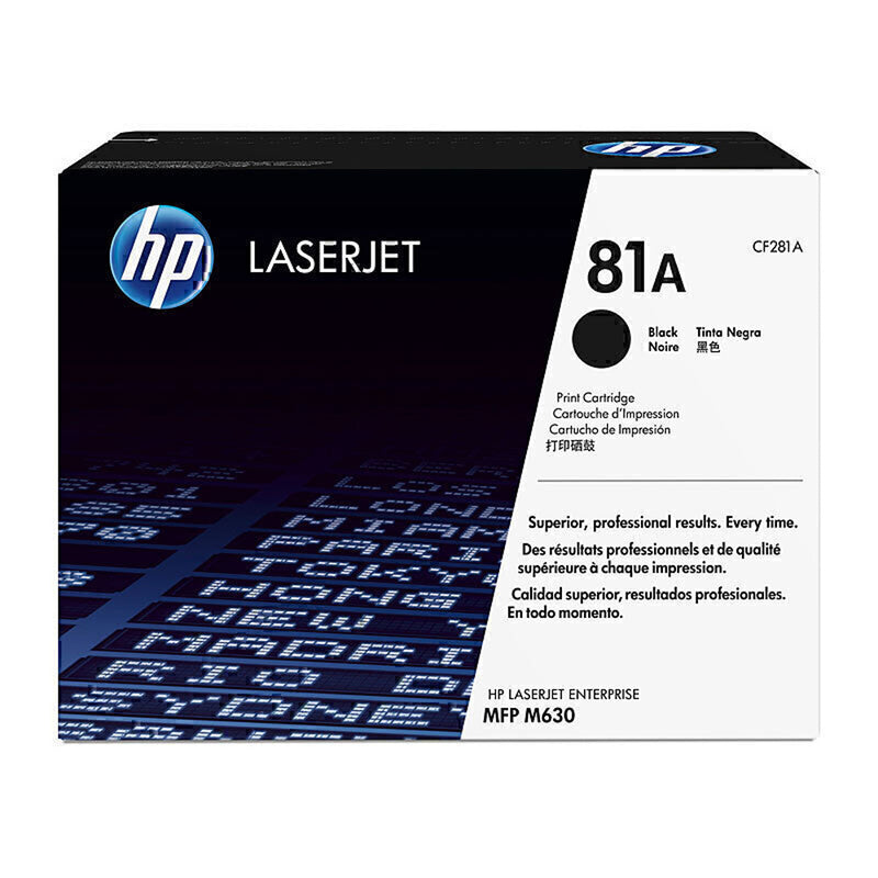 Cartouche HP 81 toner (noir)