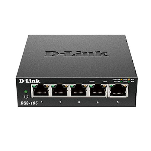 D-Link Metal Housing Gigabit Desktop Switch