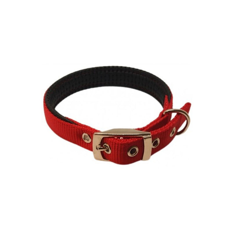 Nylon Padded Collar (Red)