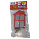 House Shape Mirror Bird Toy