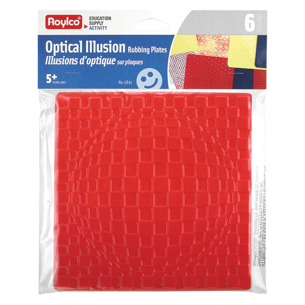 Optical Rubbing Plates 6pcs