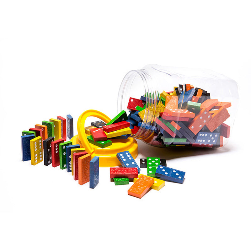 Wooden Dominoes (Jar of 168)