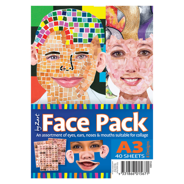 Face Pack Paper A3 40pcs