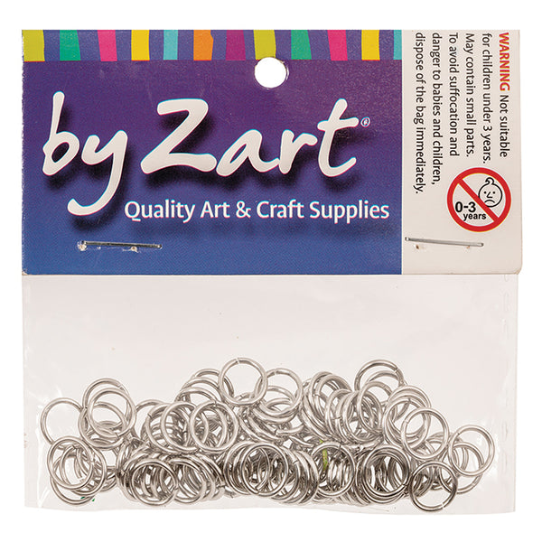 Stainless Steel Jump Rings 8mm 100pk