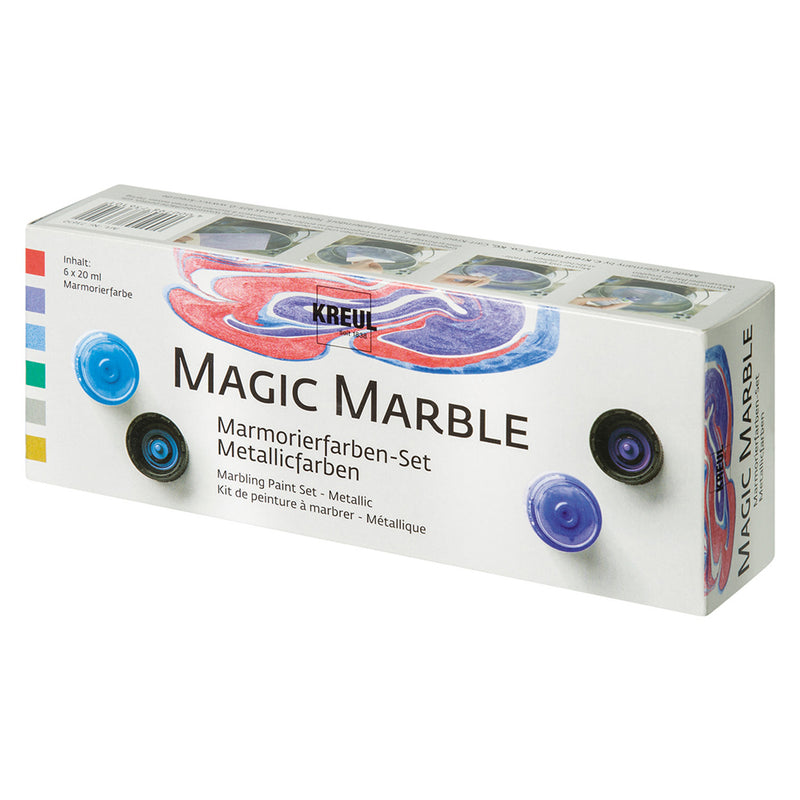 Metallic Magic Marble Paint 6pcs