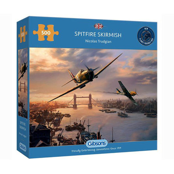 Gibsons Spitfire Skirmish Jigsaw Puzzle 500pcs