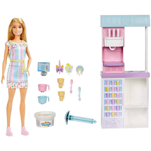 Barbie Ice Cream Shop Play Set