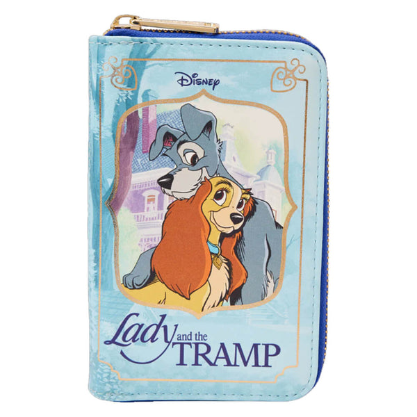 Lady and the Tramp Book Zip Purse