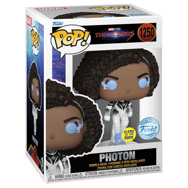 The Marvels 2023 Photon US Exclusive Glow Pop! Vinyl