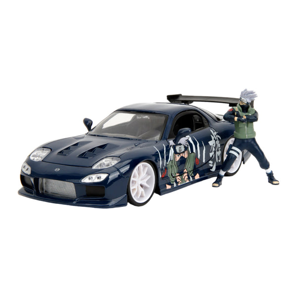 Naruto Kakashi with 1993 Mazda RX-7 V2 1:24 Scale Vehicle