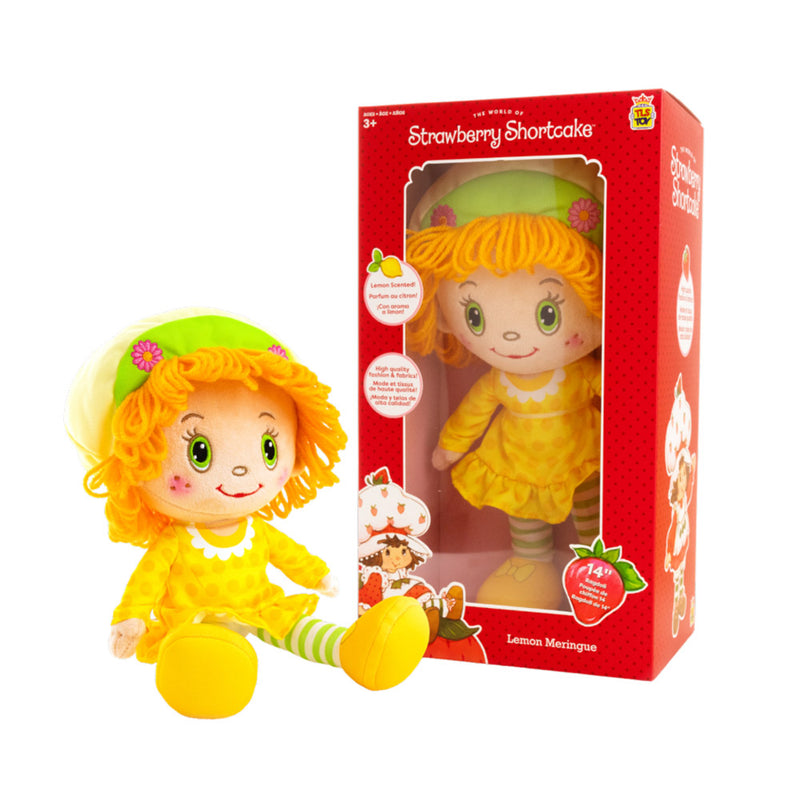 Strawberry Shortcake Lemon Merinqure 14" Rag Doll