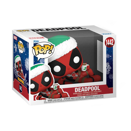 Marvel Comics Deadpool (Lounging) Holiday Pop! Vinyl