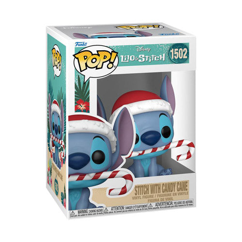 Lilo & Stitch: Stitch with Candy Cane Holiday Pop! Vinyl