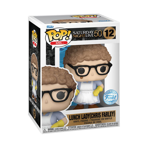 Saturday Night Live: 50th Anniv Lunch Lady (Chris Farley) US Pop!