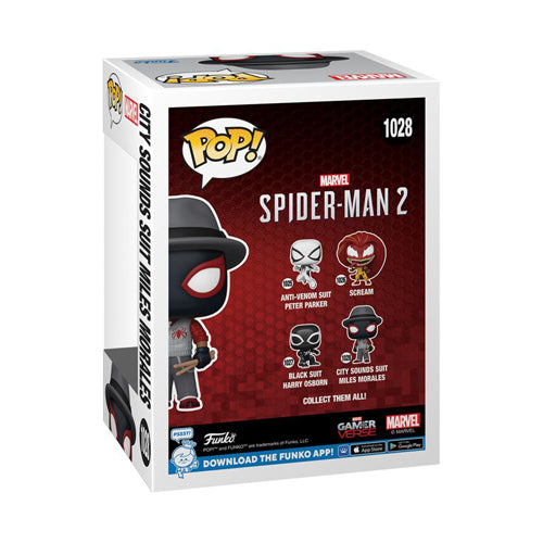 Spider-Man 2 (VG 2023) City Sounds Suit Miles Morales Pop! Vinyl