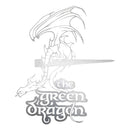TLOR The Green Dragon Metalbird Corten Steel Silhouette