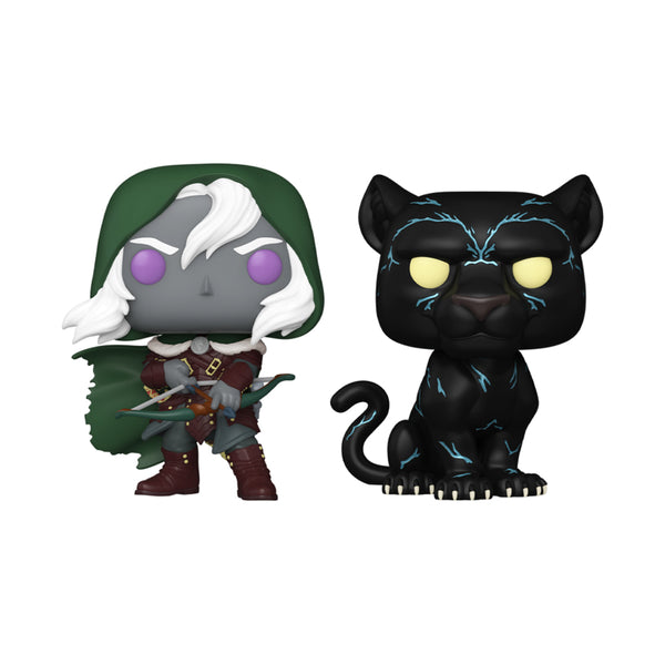 Dungeons & Dragons Drizzt Do'Urden & Guenhwyvar Pop! Vinyl 2pk
