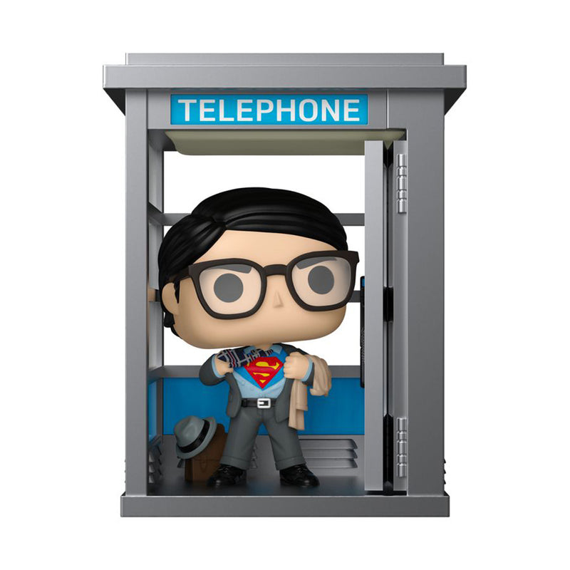 DC Comics Superman in Phone Booth US Exclusive Pop! Deluxe
