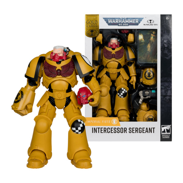 Imperial Fist Intercessor Sergeant Gold Label 7" Figure