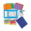 4M KidzMaker Dinosaur Rub Art Studio Kit