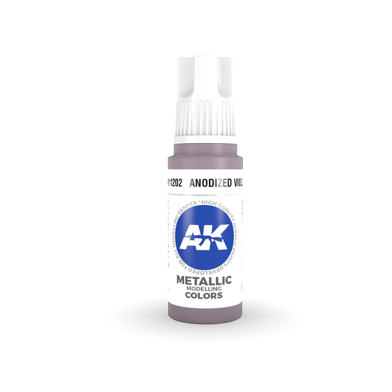 AK Interactive 3Gen Violet Acrylique Paint 17ml