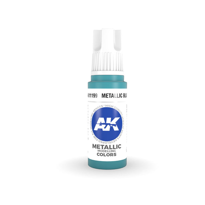 AK Interactive 3gen Metallic Acrylique Paint 17ml