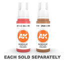AK Interactive 3Gen Orange Acrylic Paint 17mL