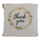 Belgian Wrapped Rustic/Vintage Thank You Chocolate