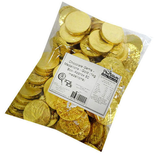 Chocolate Gems Medallions 1kg