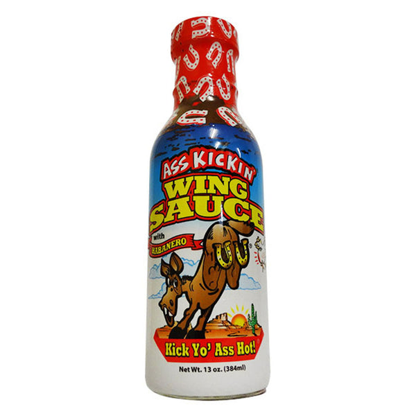 Ass Kickin Wing Sauce with Habanero Bottle 348mL