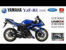 Newray 1:12 moulé sous pression voiture Yamaha Yzf-R1 2008 Version