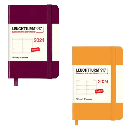 Leuchtturm 2024 A7 Weekly Mini Planner