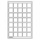 Leuchtturm Square-Spaced 35pc 39mm Coin Tray L 2pk