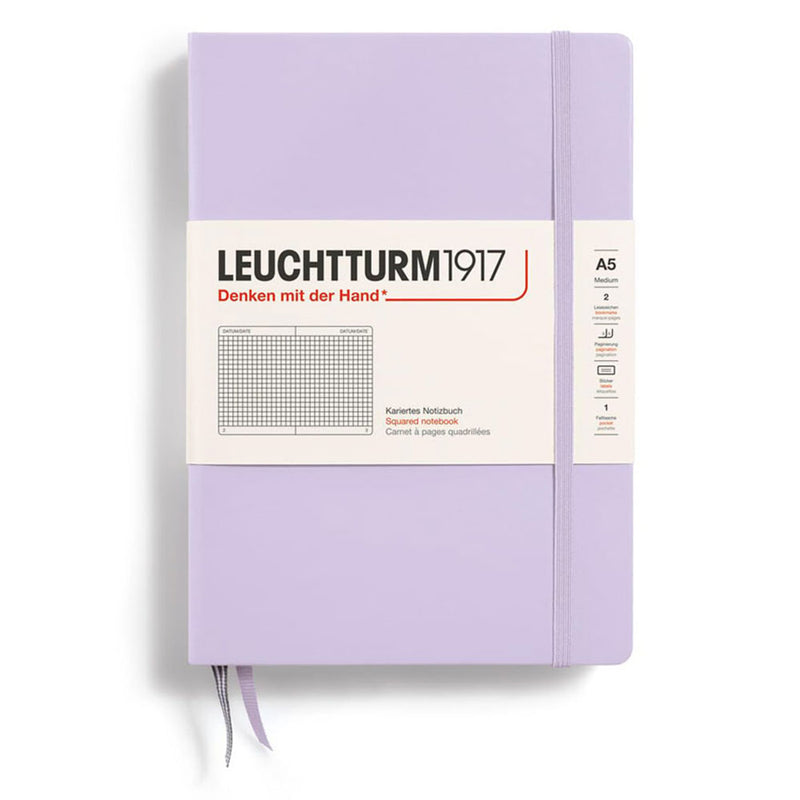 Leuchtturm Hardcover Squared Notebook A5