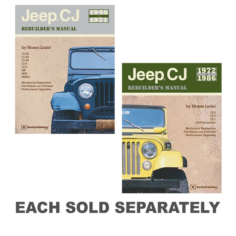 Jeep CJ Rebuilders Automotive Manual