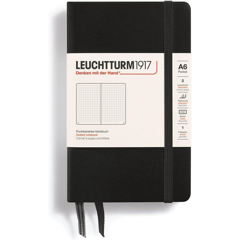 Leuchtturm Hardcover Dotted Notebook A6