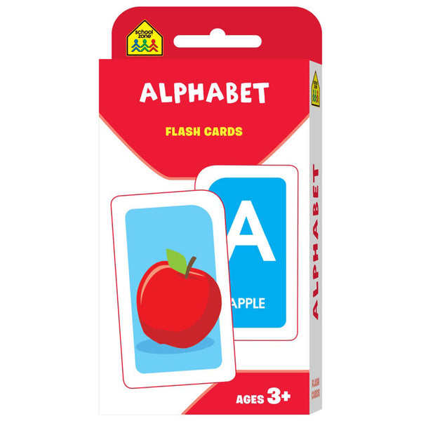 School Alphabet Flash Cards