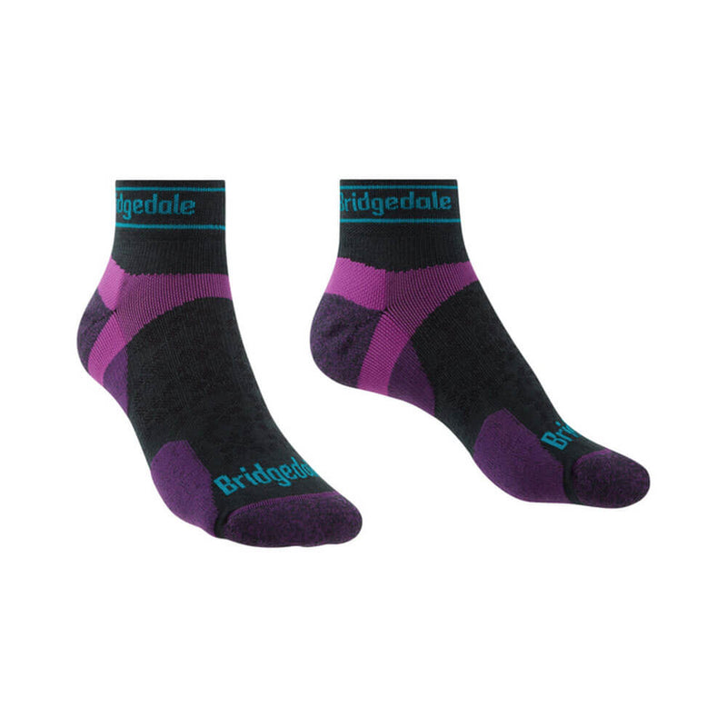 Chaussettes basses Merino Sport pour femmes (violet)