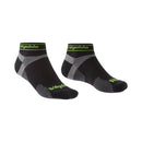 Chaussettes basses Merino Sport pour hommes (noires)