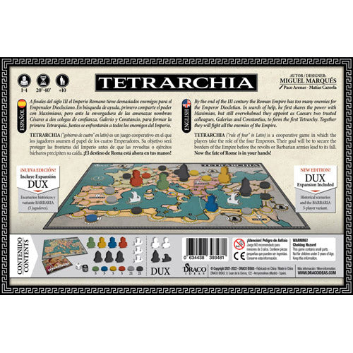 Tetrarchia (2nd edition) Strategy Game