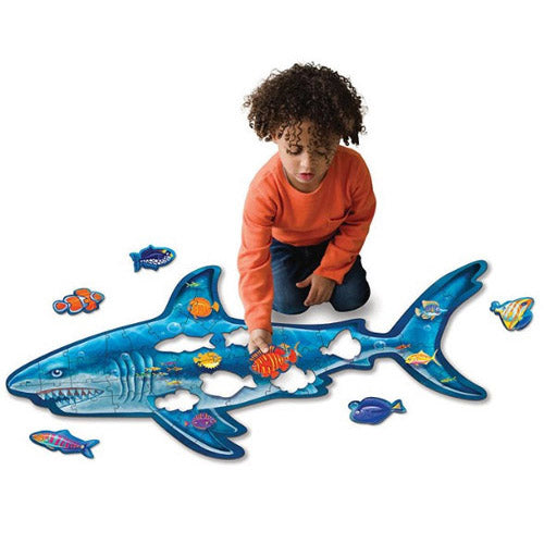 Shark 53-Piece Floor Puzzle